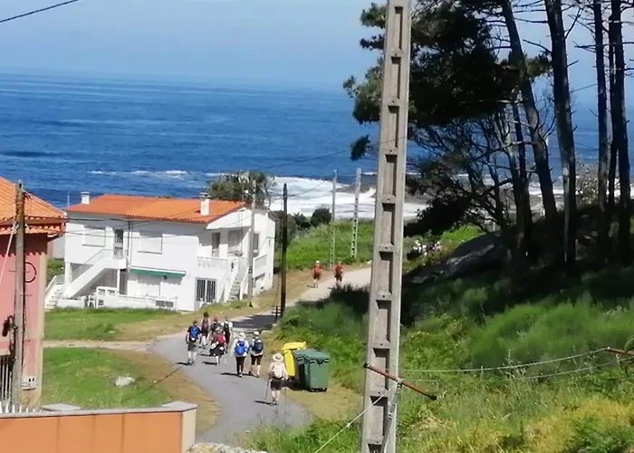 Peregrinos Por La Costa Camino Portugues As Casetas Rosal