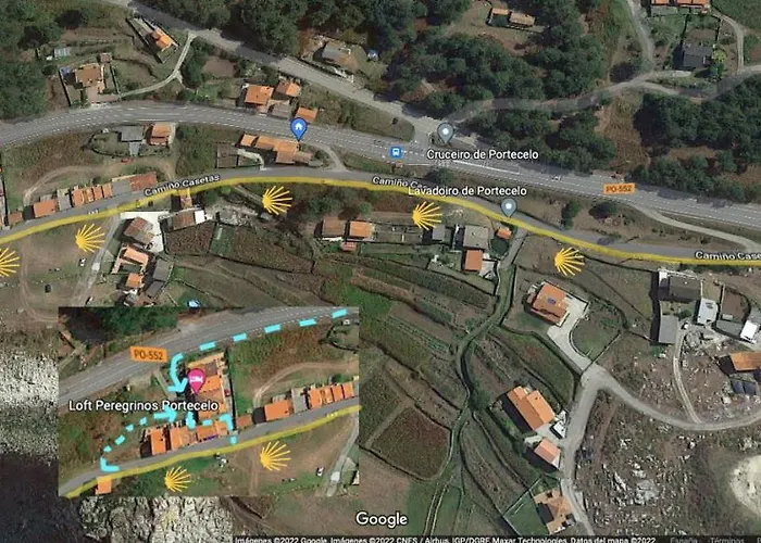 Διαμέρισμα Peregrinos Por La Costa Camino Portugues As Casetas Rosal